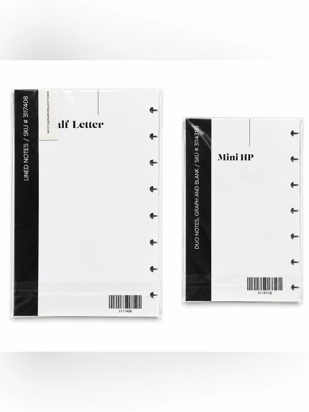 Cloth & Paper Disc Planner Bundle Vegan Leather HP Mini Half Letter Levenger